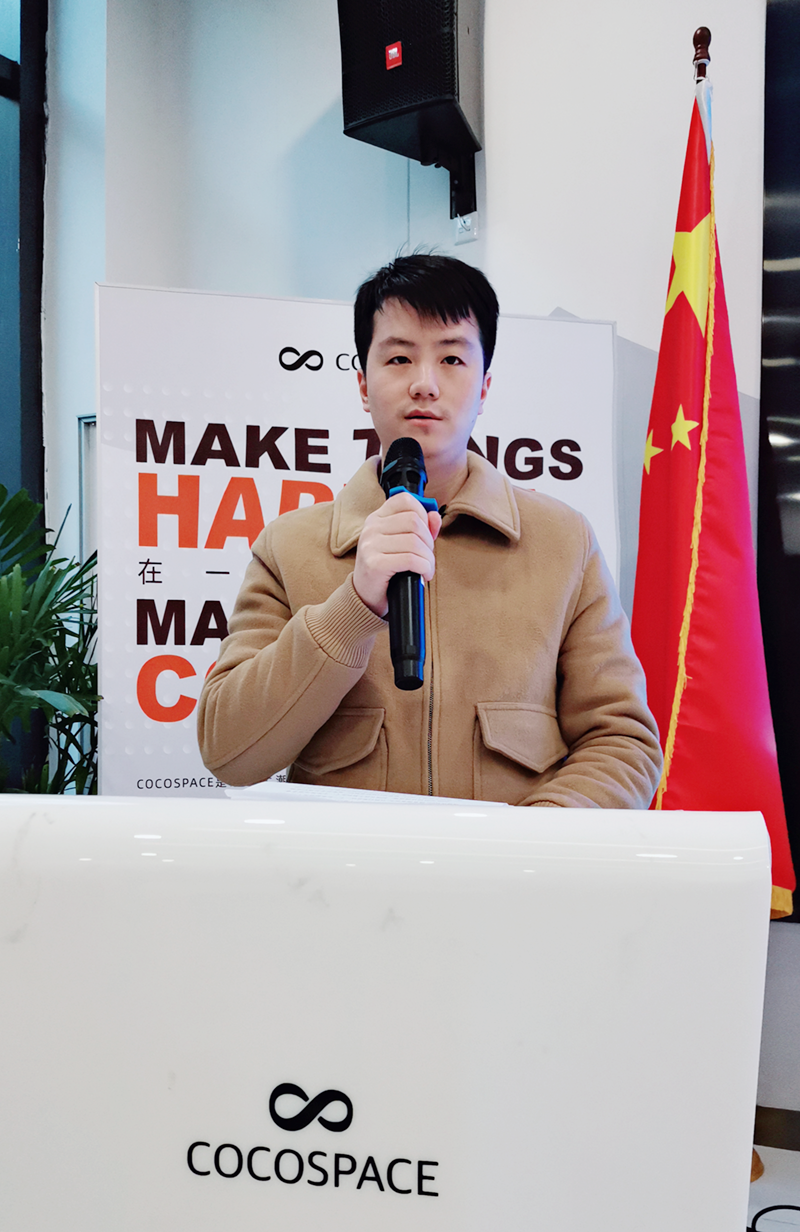 Hdagv工业总经理  王祯毅先生